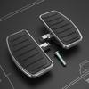 Footboards with Rubber Grip Pattern AntiSlip Wide Floorboards for Cruiser Riders,