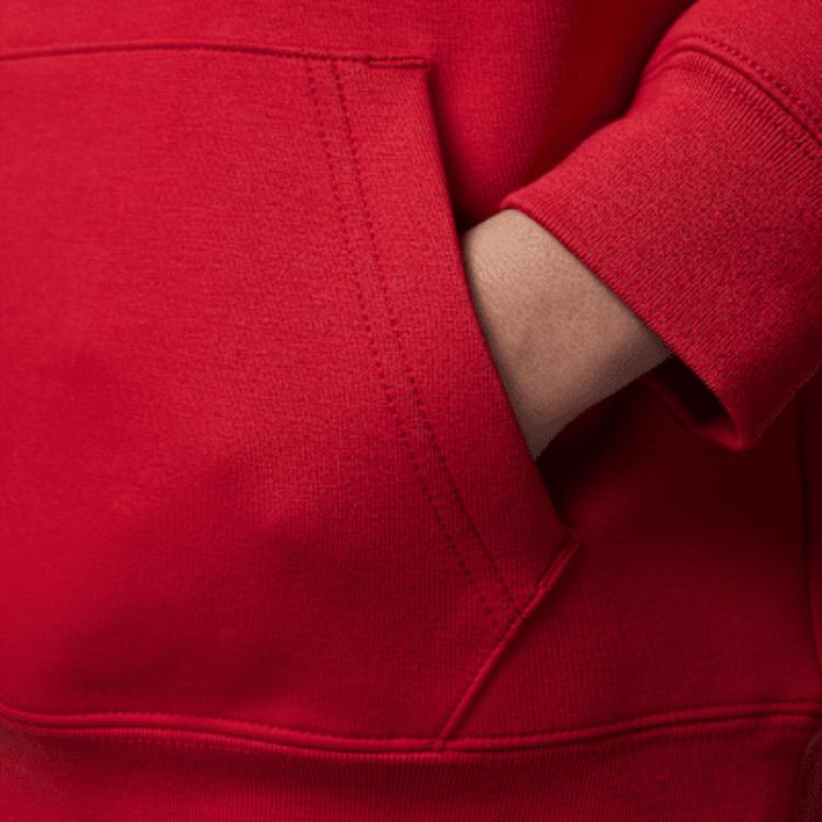 Jordan Air23 Sąd Legend Seria Lotnicza Wygodna Miękka Przyjazna dla Skóry Bluza z Kapturem Bluzy dla Dzieci Czerwony II0257-687