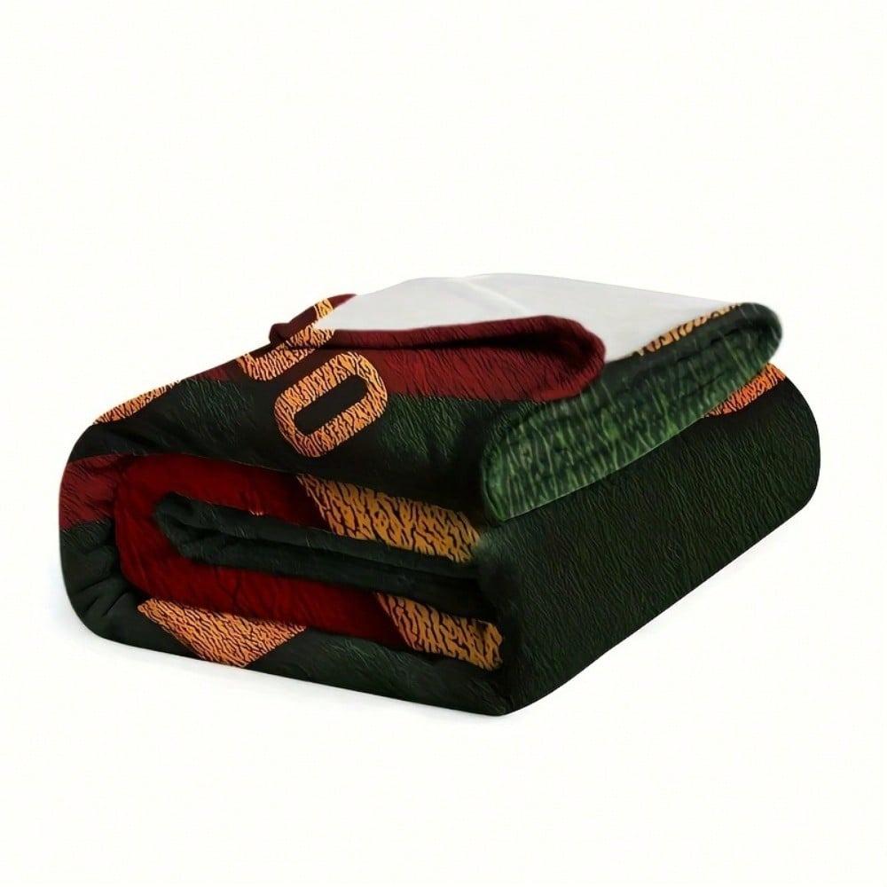 Ronaldo Calcio a Tema Coperta di Flanella Calda Accogliente Morbida Plaid per Divano Letto Divano Regalo per Appassionato di Calcio Coperta Arredamento per la Casa