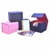 Fit 100 Single Sleeved Trading Card Deck Box Flip Cover Game Cards Storage Box  Gathering Card