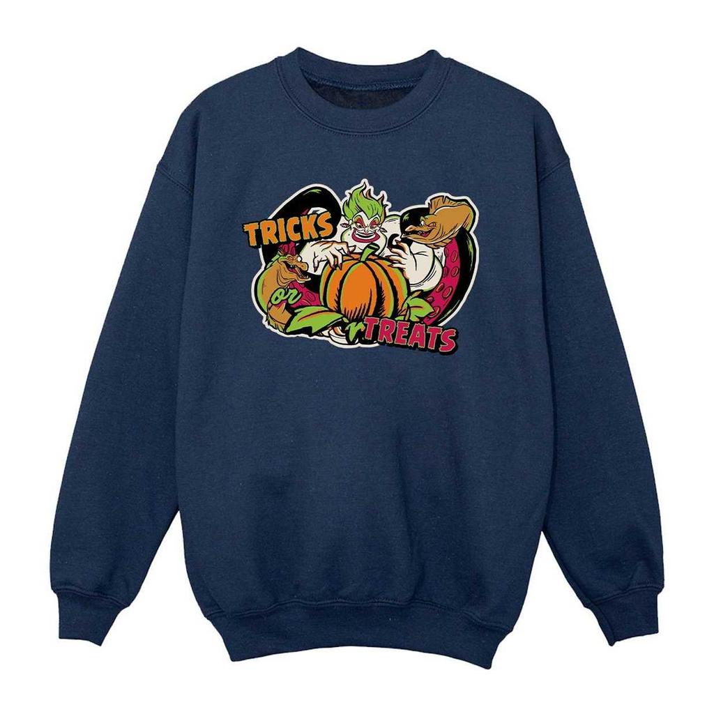 Disney Girls Trick Or Treat Ursula Villains Sweatshirt