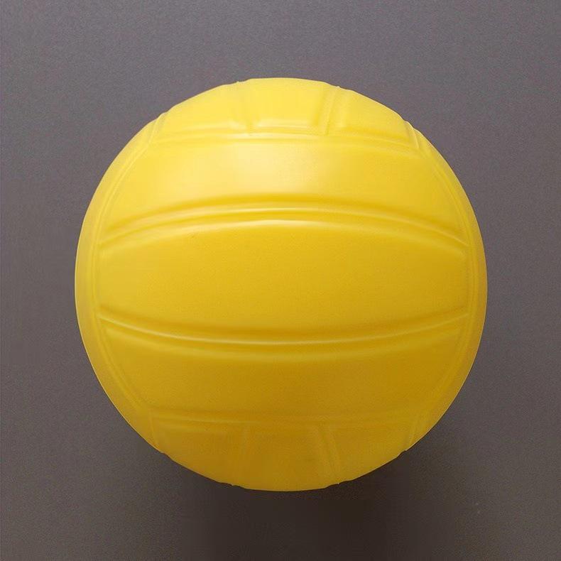 12cm Mini PVC Volleyball for Outdoor Beach & Baby Grip Training - Inflatable Water Play Toy