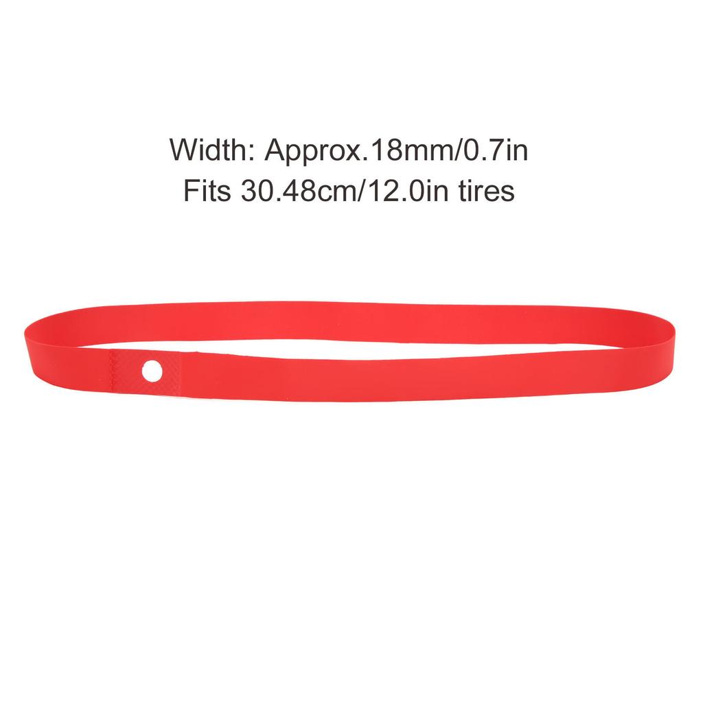 2PCS     Nylon Inner Tube Pad Explosion Proof Belt   Liner Anti Puncture Tape Width 18mm