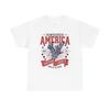Herren- und Damen-T-Shirts USA Amerikanische Flagge Grafik