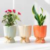 Desktop Decorative Ceramic Flower Pot Nordic Style Table Ornament Flower Vase  Home Decoration