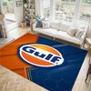 Gulf Design Crystal Velvet Carpet Cozy Non?Slip Printed Rug For Bedroom Living Room Entrance