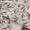 1 יחידה NAPEARL וילונות עבים לריפוי כפרי, וילונות האפלה עם הדפס פירות רטרו לחדר שינה, סלון, חלון לקישוט הבית