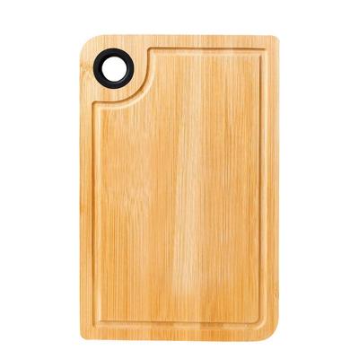 ZISIZ Double-Sided Bamboo Cutting Board with Drainage