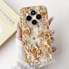 For Xiaomi Redmi 14C 4G Case Poco C75 Fashion Cherry Rose Flower Soft Silicone Cover On Redmi14C Bumper Redmi A4 A3 Pro 5G Funda