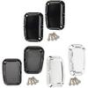 Riloer Front Rear Brake Master Cylinder Cover, Front Brake Reservoir Master Cylinder Cover, 2008-2017 Compatible with Harley FLH FLHX FLHX Road King,