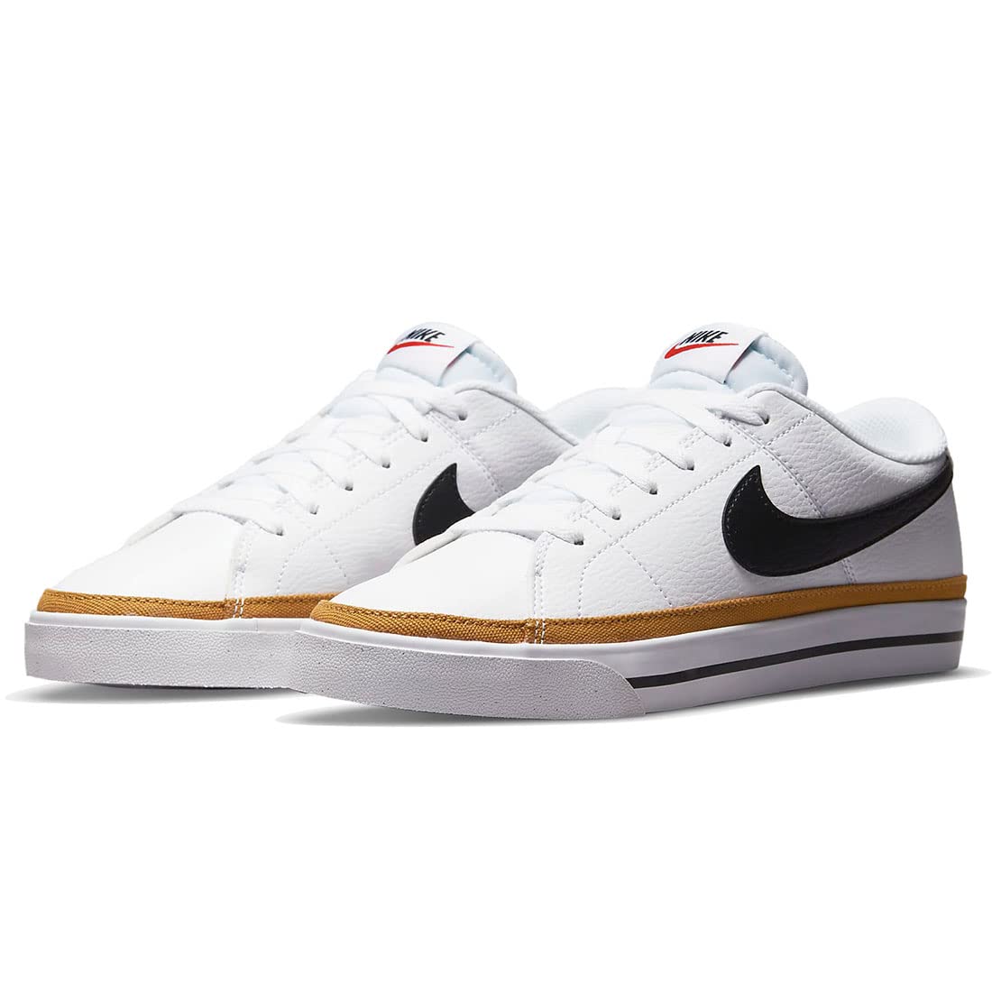Nike Court Legacy Next Nature W COURT LEGACY NEXT NATURE Size Japan Shoes, White/Desert Ochre/Team Orange/Black, DH3161-100, 27.0cm,