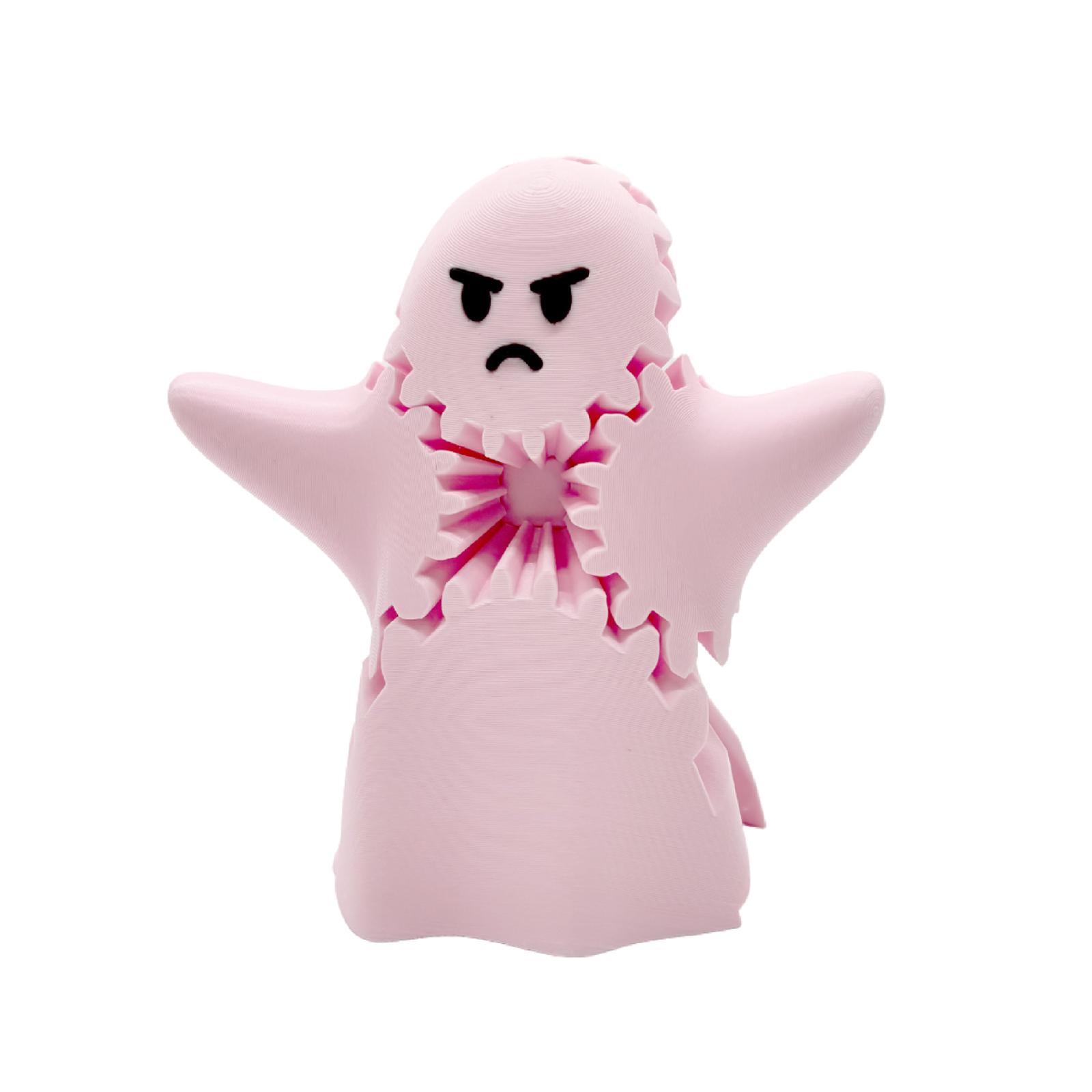 

Милые маленькие привидения, напечатанные на 3D-принтере, шестеренки, настольные украшения One Size