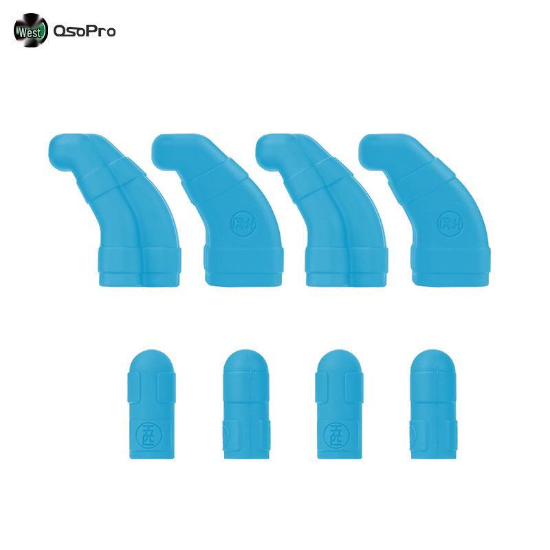 Osopro Colorful Silicone Phone Bracket Set - Five-Piece Shell Sleeve