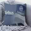 1Pc A-Airbus Pillow Gift Home Office Decoration Bedroom Sofa Car Cushion Cover Case 45X45