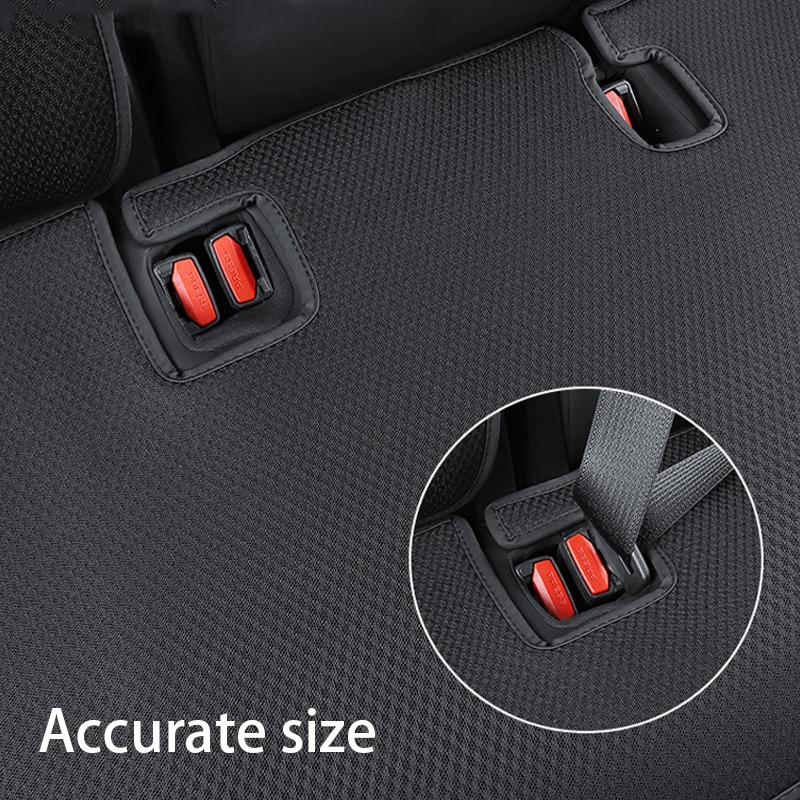 Ice Silk Seat Cover White For Tesla Model Y Model 3 2025-2018 Ventilation Heat Dissipation Stain Preventi Interior Accessories