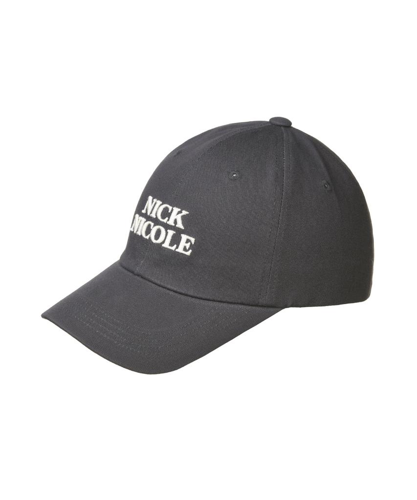 Nigaennikol Mini Originals Nicole Ball Cap_Charcoal Cream