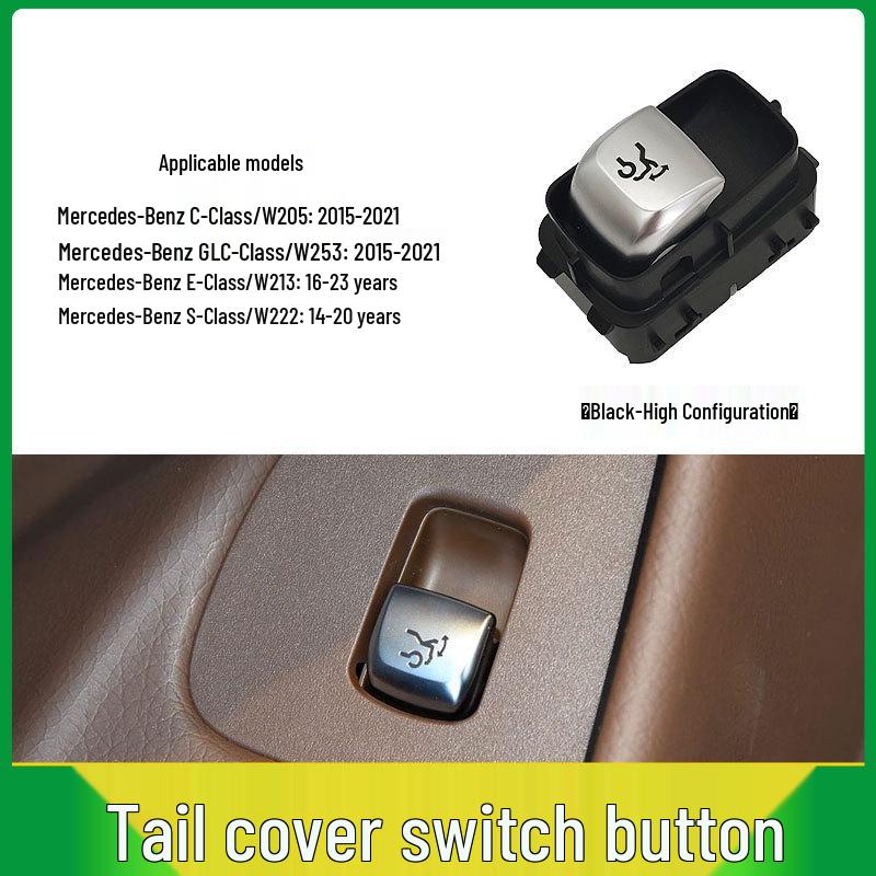 Heckklappenschalter für Mercedes-Benz C-Klasse, E-Klasse, S-Klasse W205 W222 W253