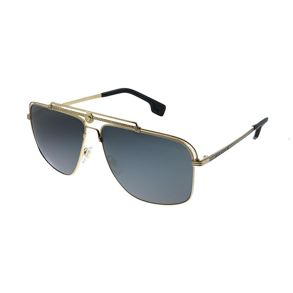 

Versace VE 2242 100287 Солнцезащитные очки унисекс прямоугольной формы
