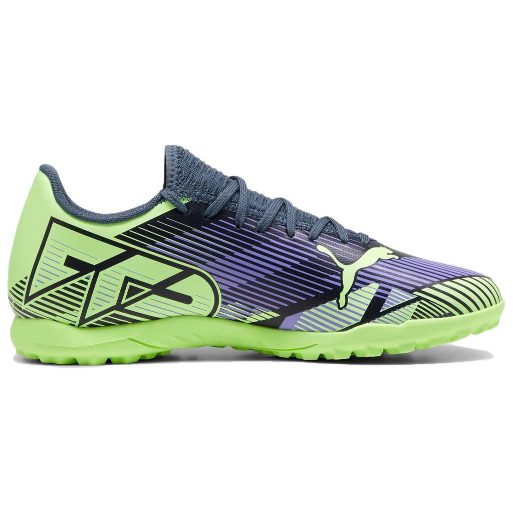 Puma Future Play 7 TF Lights Out Pack Men Sneakers Black Grey-Skies Elektro-Purple 107943-03