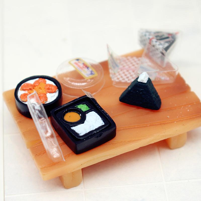 Trendy Doll House Mini Japanese Sushi Bento Bento Box Simulation Food And Play Accessories
