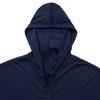 Mizuno Solar Cut UV Sun Stand Size S Hoodie, Protection, Protection, Collar, C2JC1215, Women's, Navy,