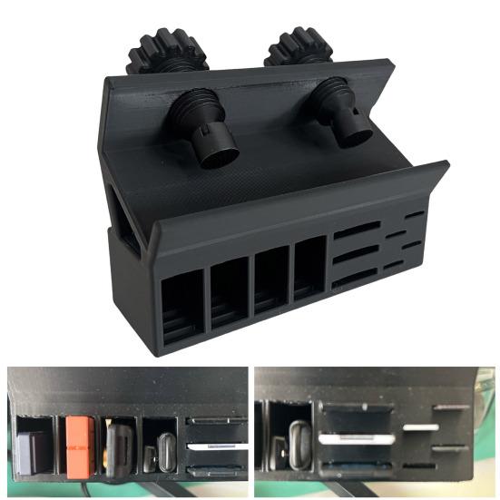 Memory Card Storage Box Monitor Mount Multi-Slots Space Saving 3D