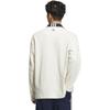 Adidas Originals X Notitle FW23 Contrast Zip Double Layer Long Sleeve Polo Unisex Tops Beige IN1021