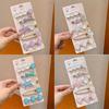 5pcs Shell Starfish Hair Clips Ocean Series Mermaid Hairpins Women Summer Beach Bang Clip Princess Barrette Hair Accessories