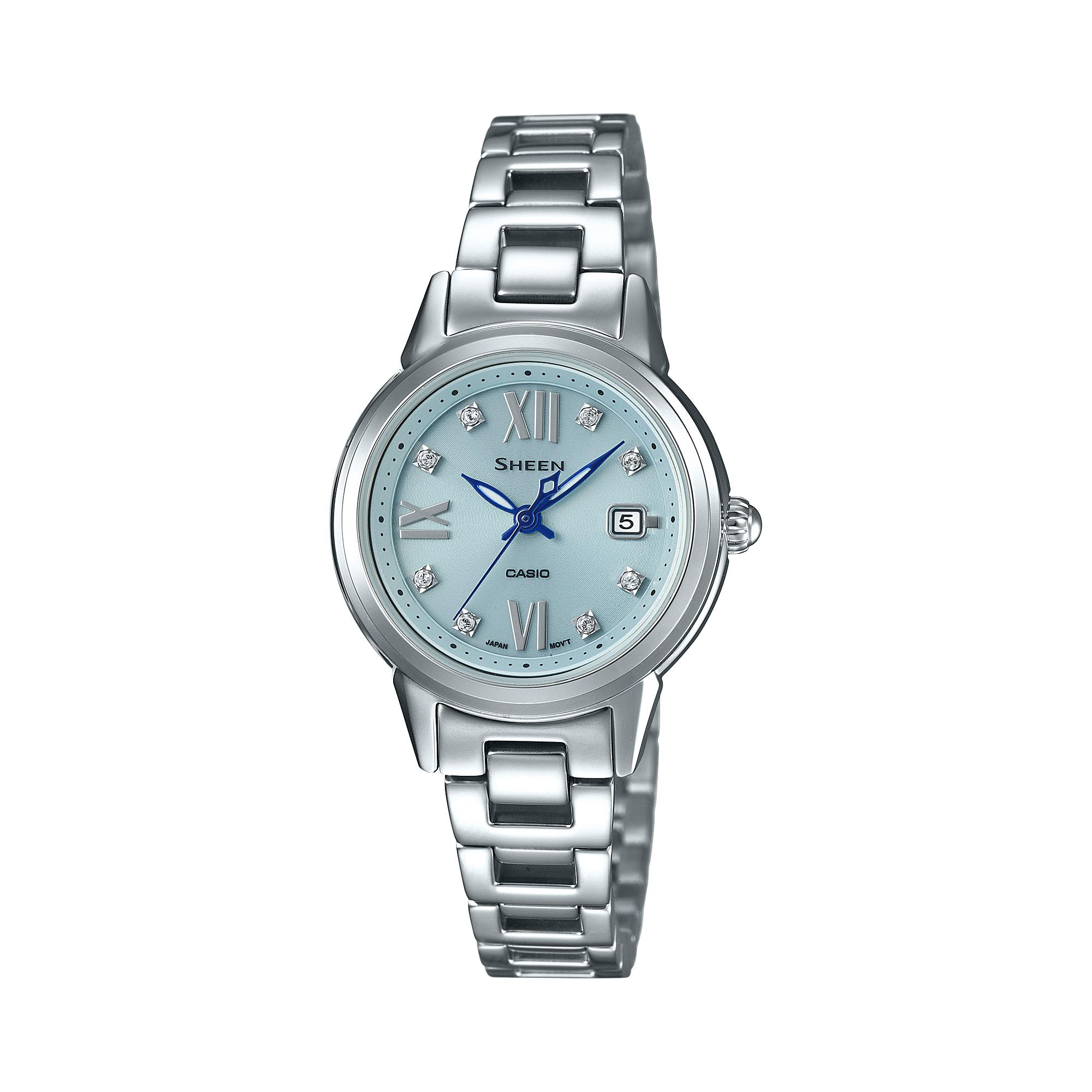 

Casio Men s Analog Quartz Watch SHE-4522D-2A синий