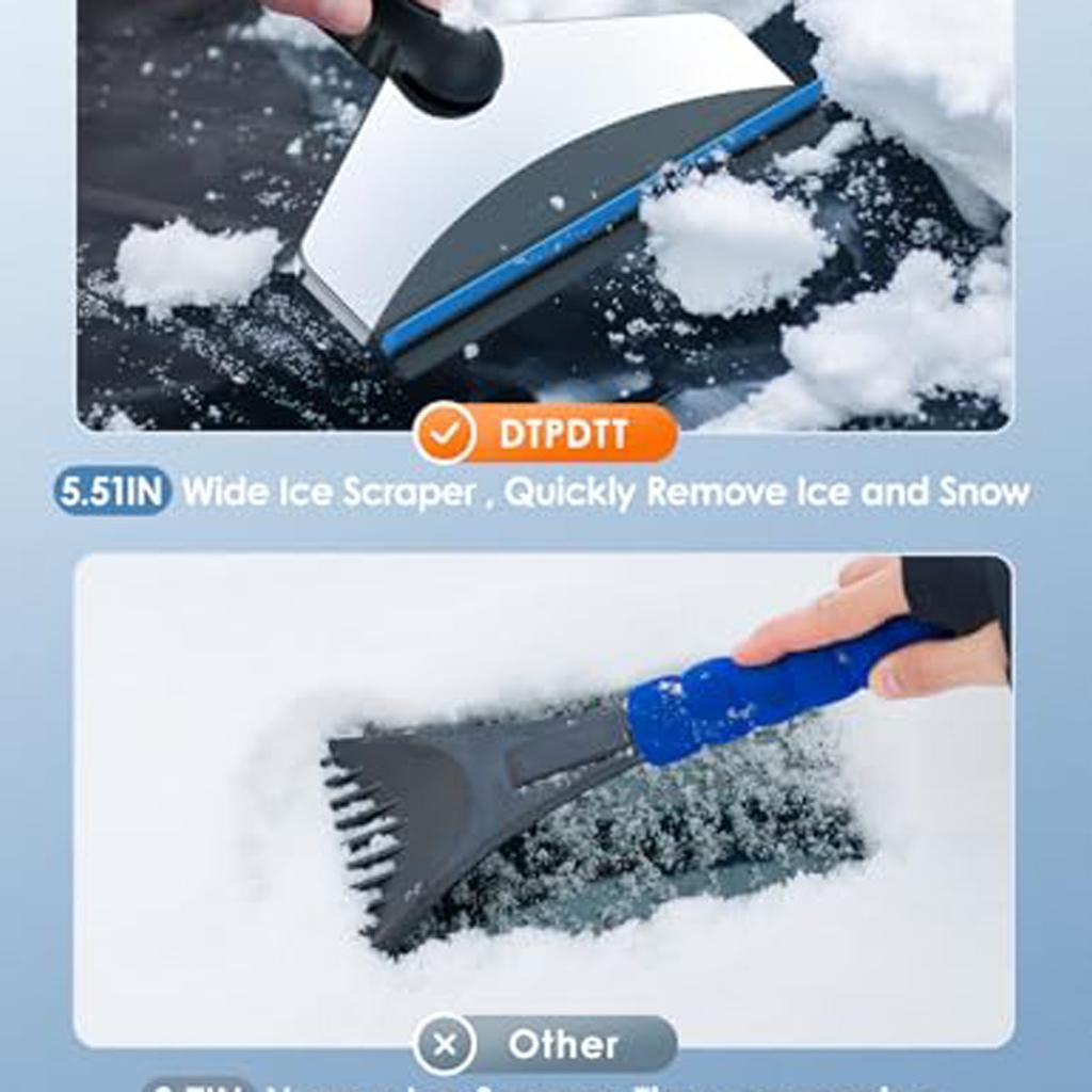 Auto Schneeräumung, Enteisung und Abtau-Schaufeln, die nicht beschädigen ; Eiskratzer und Schneebürsten; Wintervorräte.