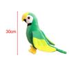 Cartoon Parrot Figure Toy Macaw Pillow Bird Stuffed Animal for Party Favors Room Decoration Children
