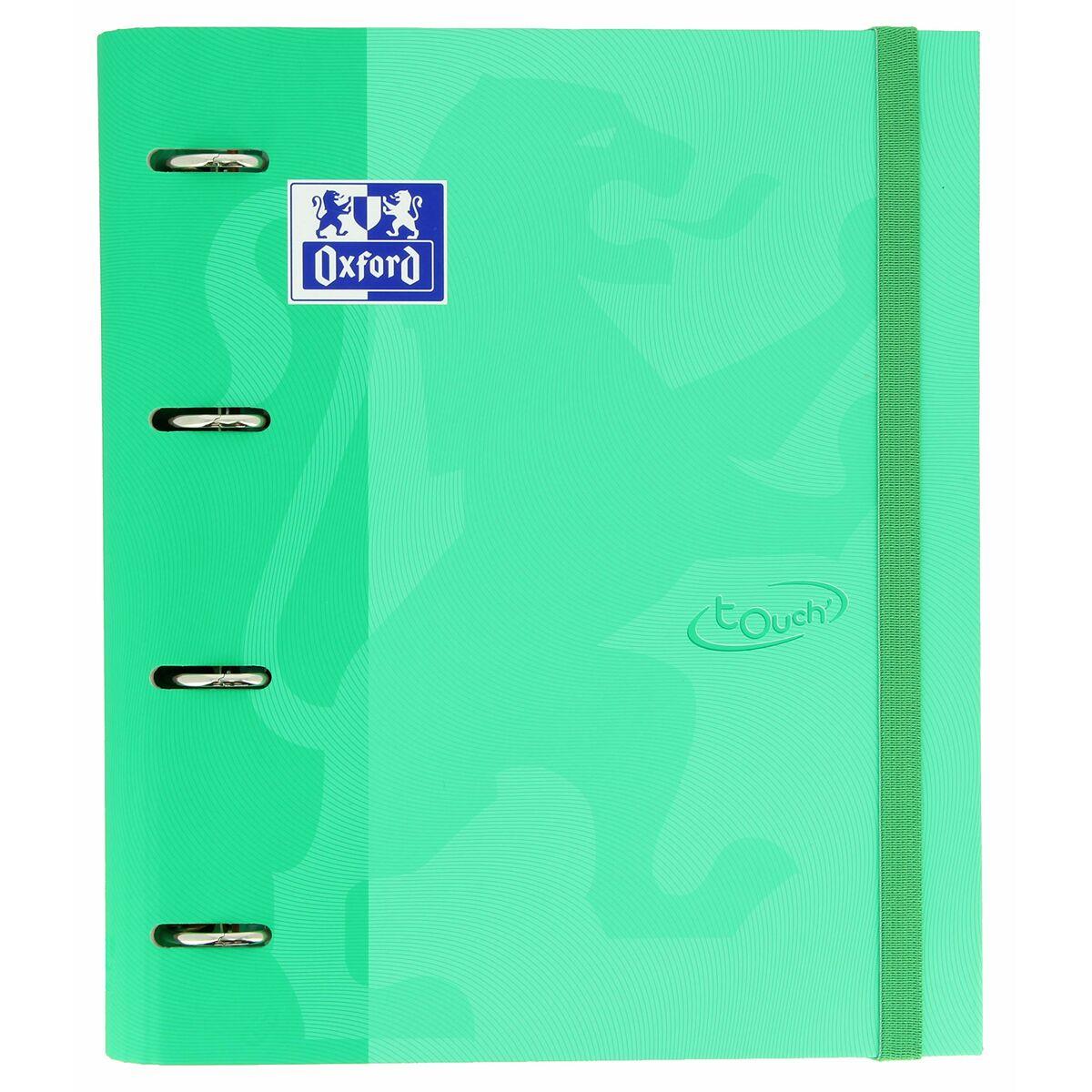 

Папка на кольцах Oxford Touch Europeanbinder Mint A4 TU прозрачный