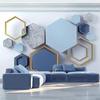 Duvar Kağıdı Modern 3d Stereo Soyut Sanat Geometrik Fotoğraf Duvar Resmi Oturma Odası Yatak Odası Arka Plan Duvar Resimleri