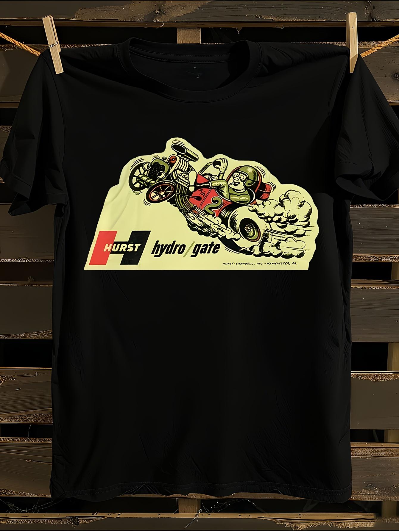 Plus Size Vintage Tshirt Vintage Drag Racing Tshirt XXXXL