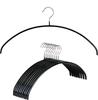 10/20Pcs Non-Slip Space Saving Steel Clothes Hanger for Shirts Dresses Sweaters Metal Laundry Clothing Hangers
