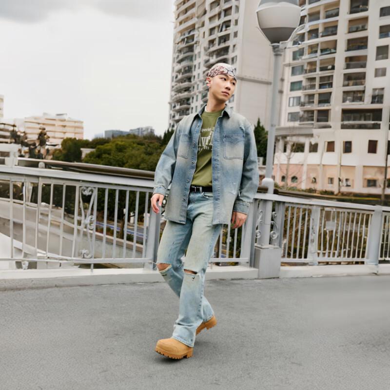 Levi's® SilverTab™ Men's 2025 Spring Distressed Denim Jacket