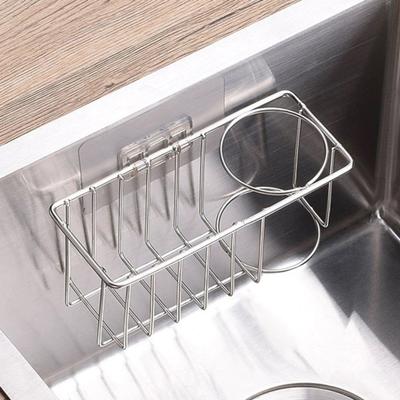 Svamphållare Köksbänkskorg Organizer Stark Bärförmåga Ihålig Design Lätt att Installera Bänkskorg Organizerställ