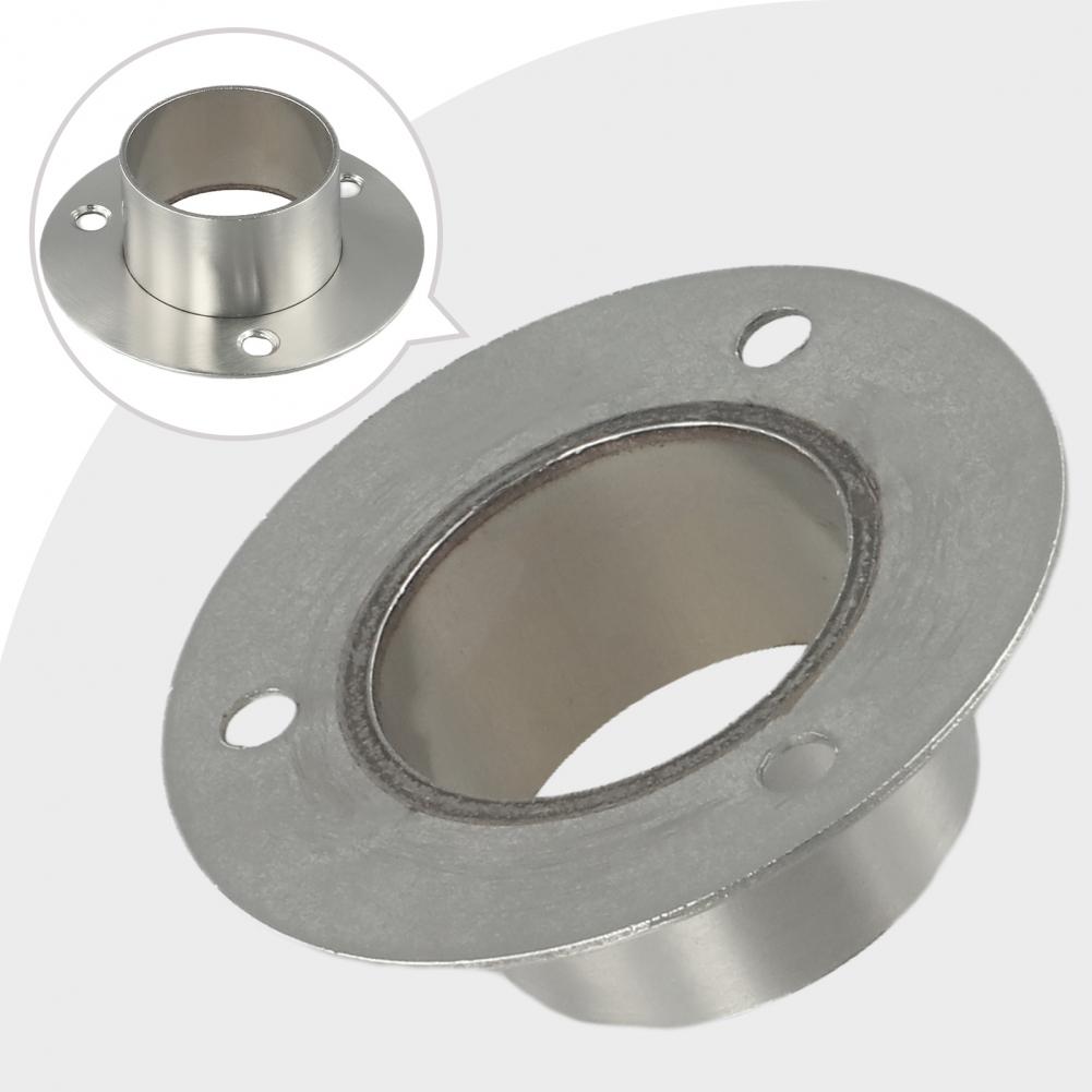 Handrail Flange Bracket Wardrobe Rails Ceiling Socket