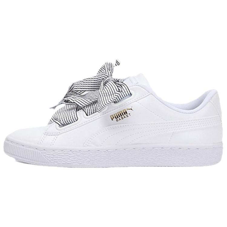 (WMNS) PUMA Basket Heart  PUMA White  Women s 365198-03 EU 37