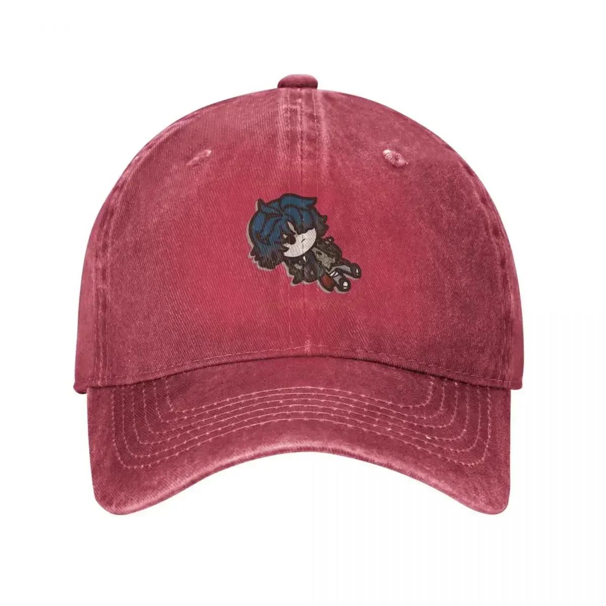 Classic Blade Suffering Honkai Star Rail Baseball Cap Unisex Style Distressed Denim Washed Snapback Hat Outdoor Hats Cap One Size