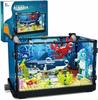 Aquarium Blocks With Sharks, Creative Birthday Gift For Kids