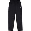 Li-Ning Comfortable Simple Versatile Solid Color Mid Waist Straight Leg Breathable Casual Pants Women bottoms Black AYKT504-1