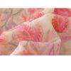 Autumn Pink Floral Shirt Linen Small Shirt French Literary Printing Shirt All-match Women