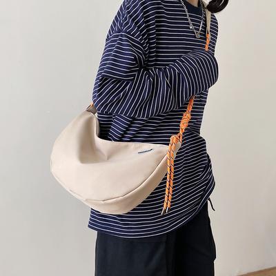 Hip-hop Style Crossbody Bag, Fashionable Single-shoulder Bag, Versatile Dumpling Bag, Commuting Bag