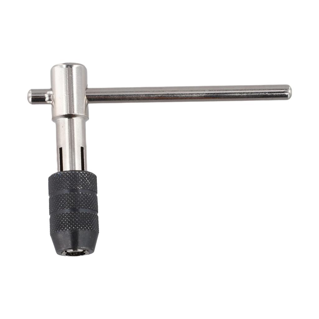 Compact Portable Tap Wrench Adjustable Tap Wrench Easy To Use Tool Efficient Ratcheting Mechanism Optimal Torque Application