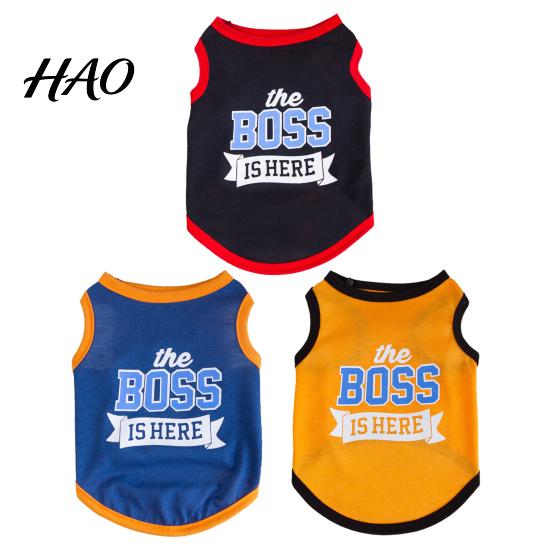 Letter Printing Dog Vest Pet Cute Summer T-Shirt Outdoor Clothes Ultra-thin Breathable Two-Legged for Small Pets Puppy