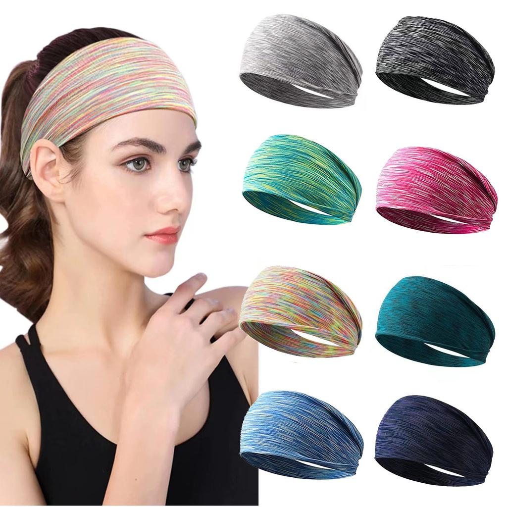 Fitness Headband Sweat-wicking Breathable Running Headband Headband Men and Women Elastic Headscarf Yoga Headband