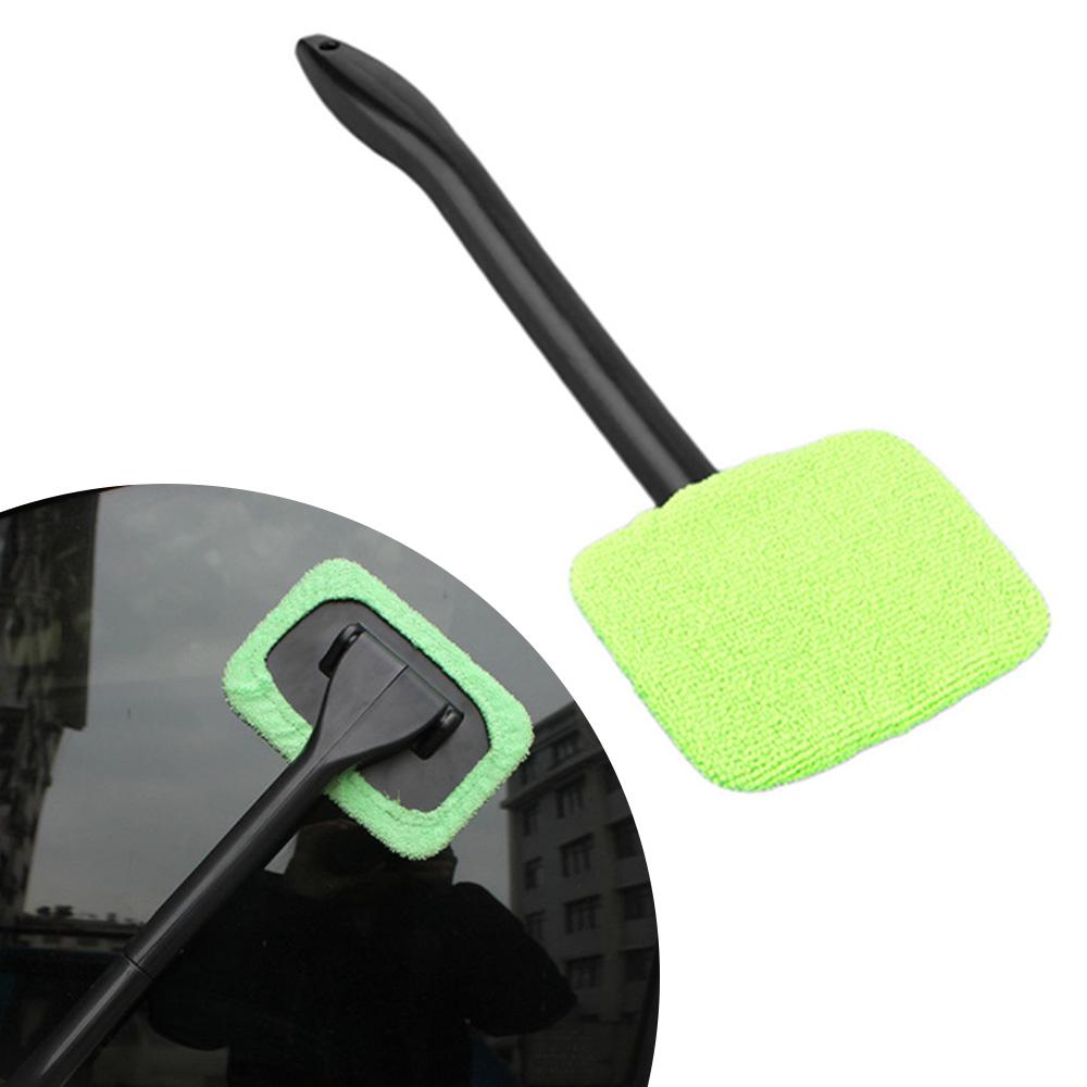 Car Window Cleaner Brush Kit Windshield Wiper Microfiber Brush Auto Cleaning Wash Tool With Long Handle Car Accessories