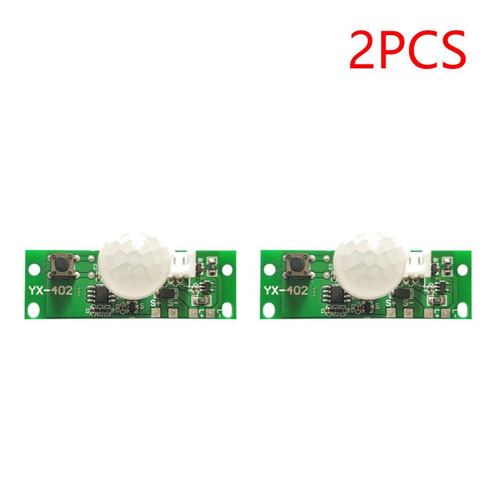 1-5PCS 3.7V Solar Lamp Board Control Sensor Night Light Module Controll Module Infrared Human Body Induction Solar Circuit Board