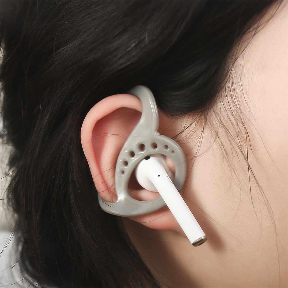 2pcs Silicone Silicone Earbud Covers Prevent Falling Off Keepods Keeps  Protector Earphone